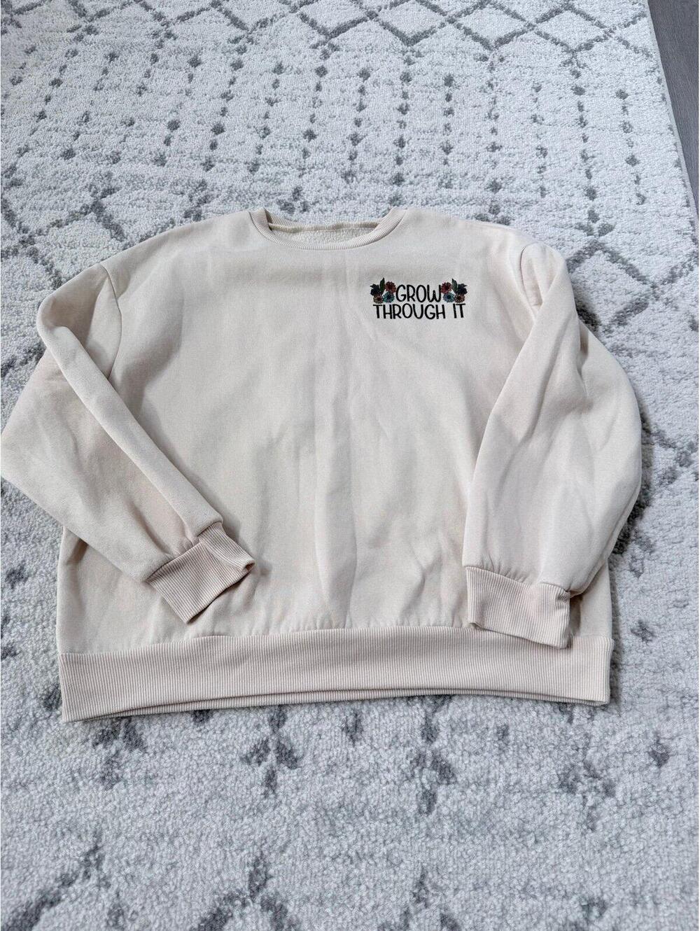 SHEIN oversized graphic sweatshirt